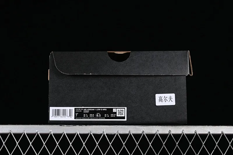 All categories Air Jordan Jordan series basketball shoes Air Jordan 1 Low G version pure original Air Jordan 1 Low Golf AJ1 Joe 1 new golf version laser patent leather black double hook FZ4159-100